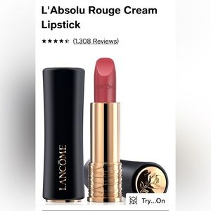 NWOT Lancôme Labsolu Rouge cream lipstick. Color exotic orchid. Full size